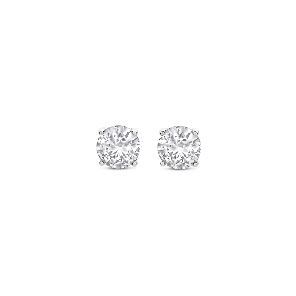Frank 1967 cercei zirconia rotunzi otel 4 mm
