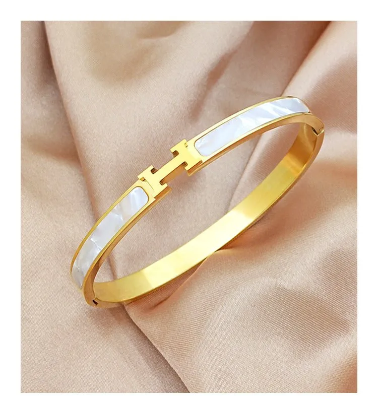 Rafini Haven bratara aur 18K Gold 6 cm fixa
