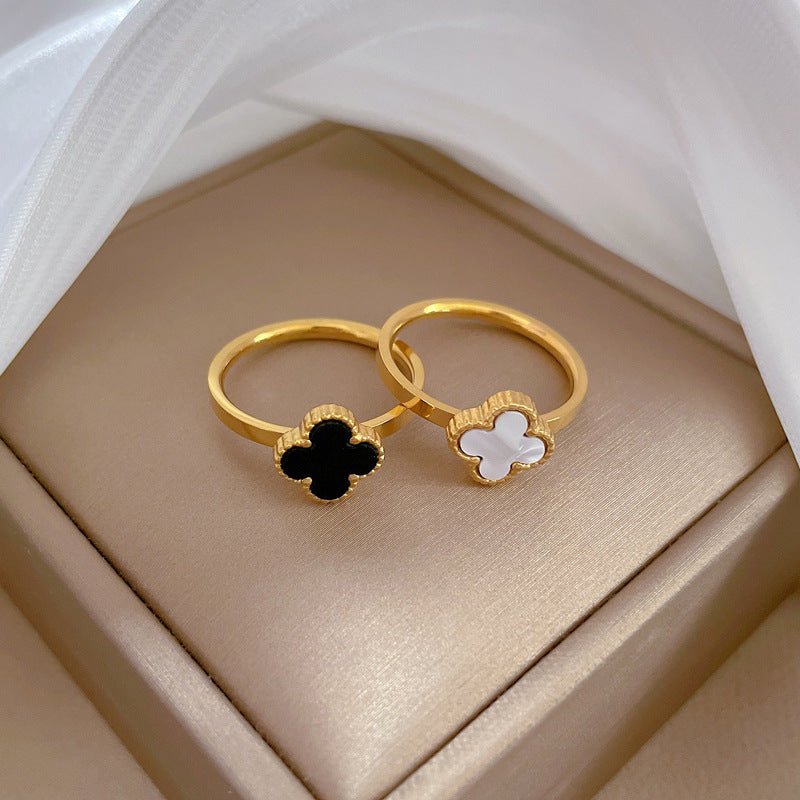 Rafini Flowers inel placat aur 18K mărimi 7-8
