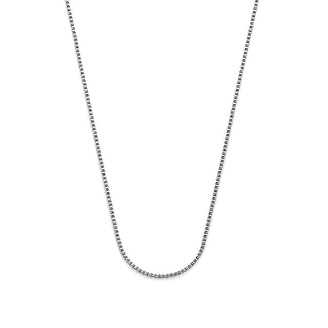 Frank 1967 Box Chain lant inox argintiu geometric