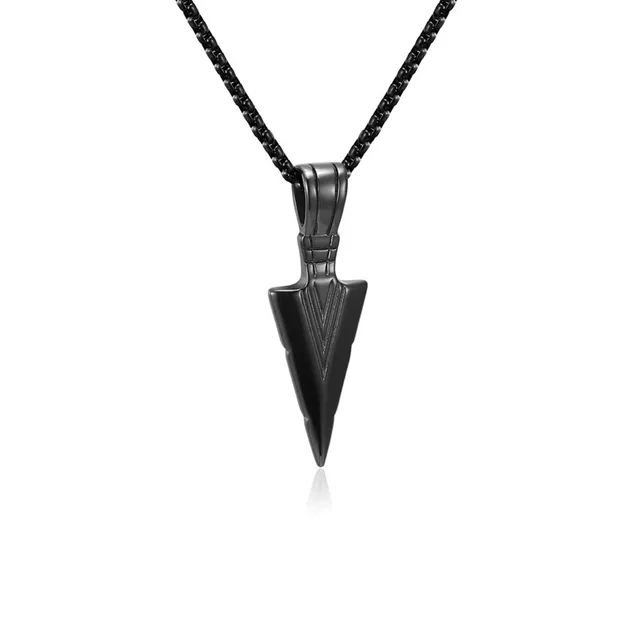 Rafini Black Arrow lănțișor oțel 60 cm