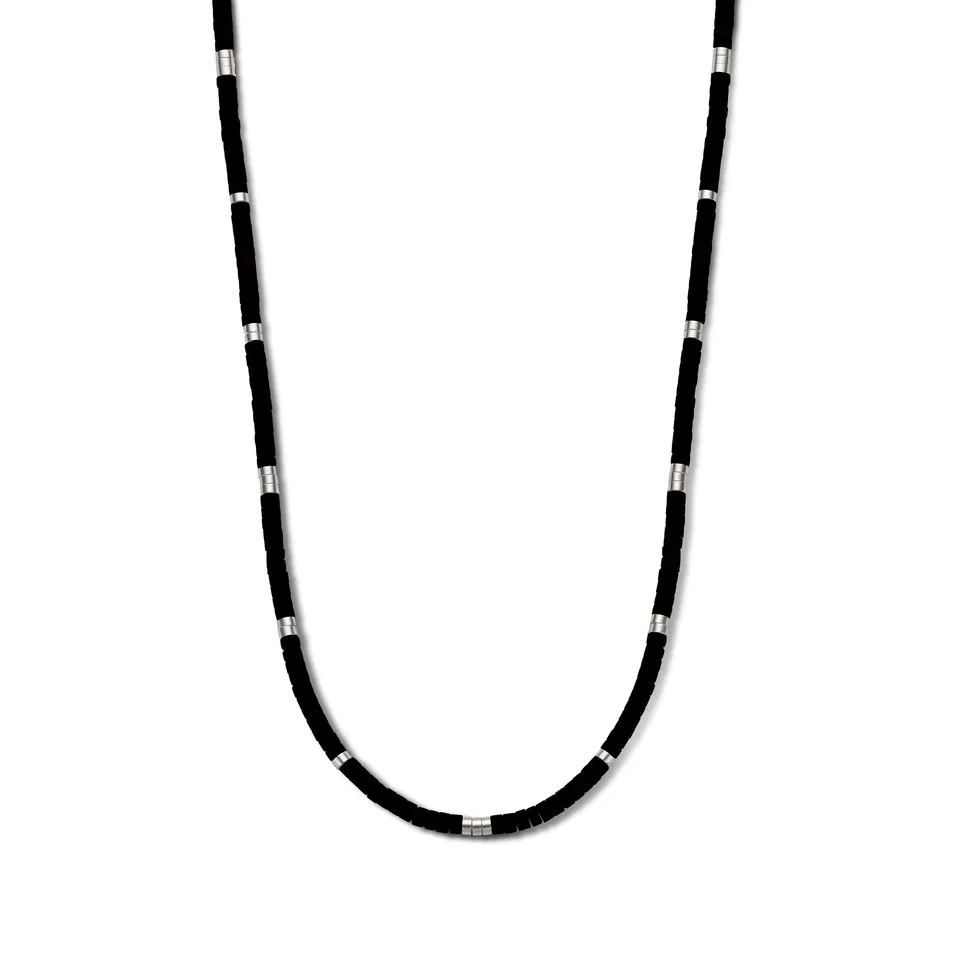 Frank 1967 colier margele disc negre
