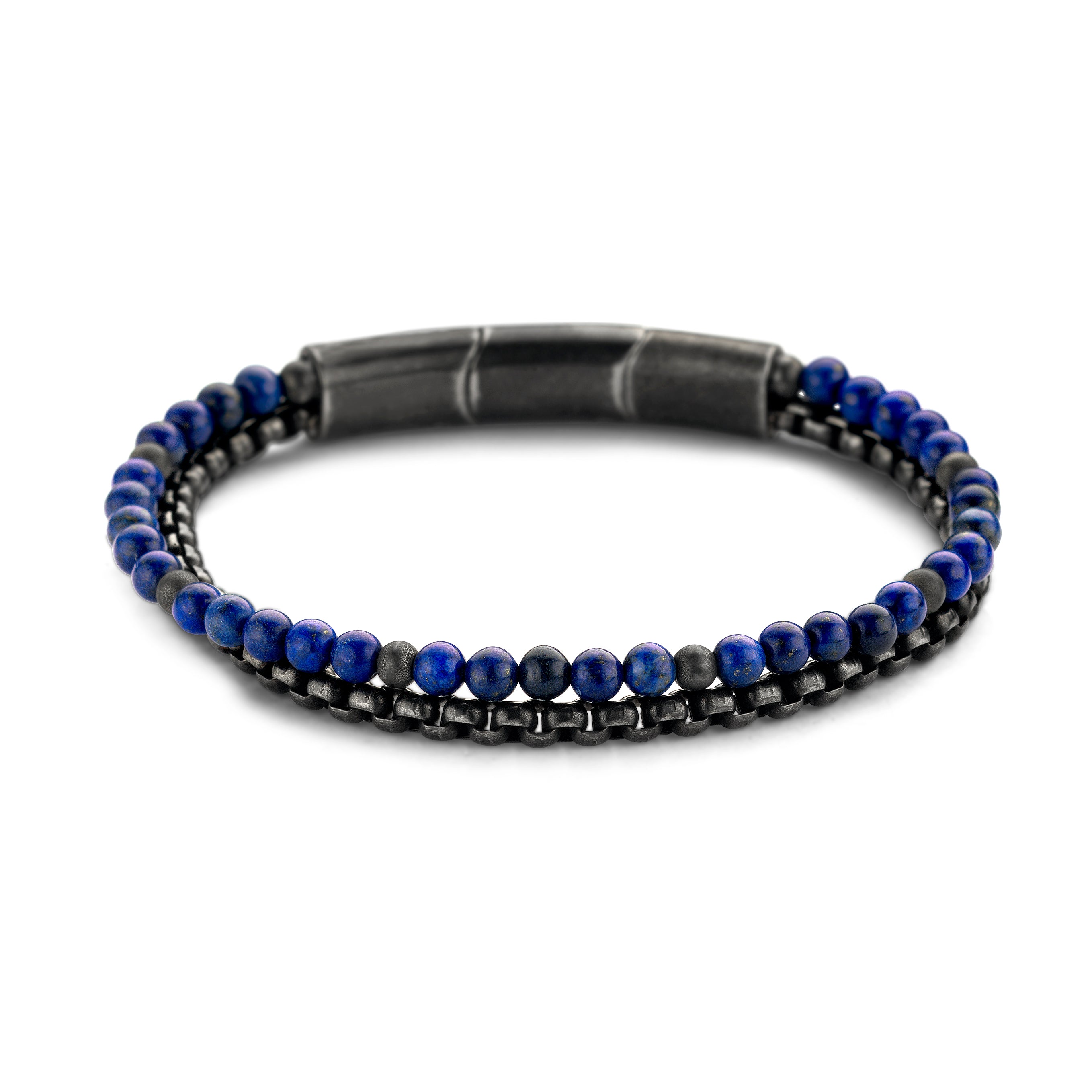 Frank 1967 Natural Stone bratara lapis lazuli 18,5 cm