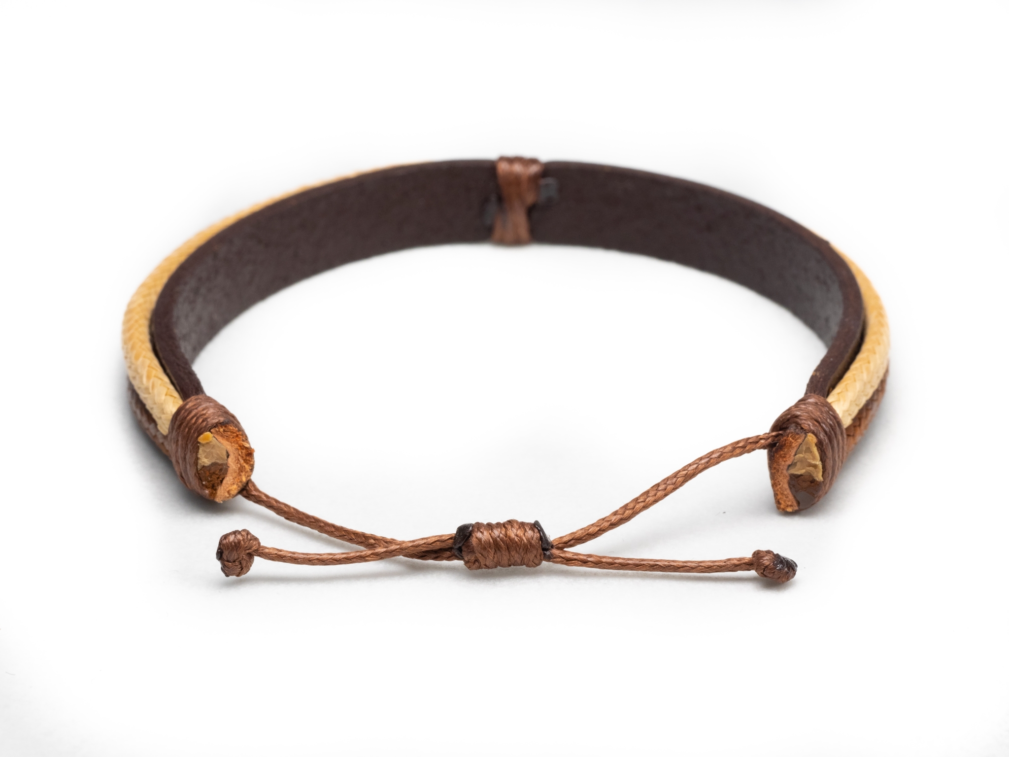 CrisFeather ManChoice bratara piele neagra barbati