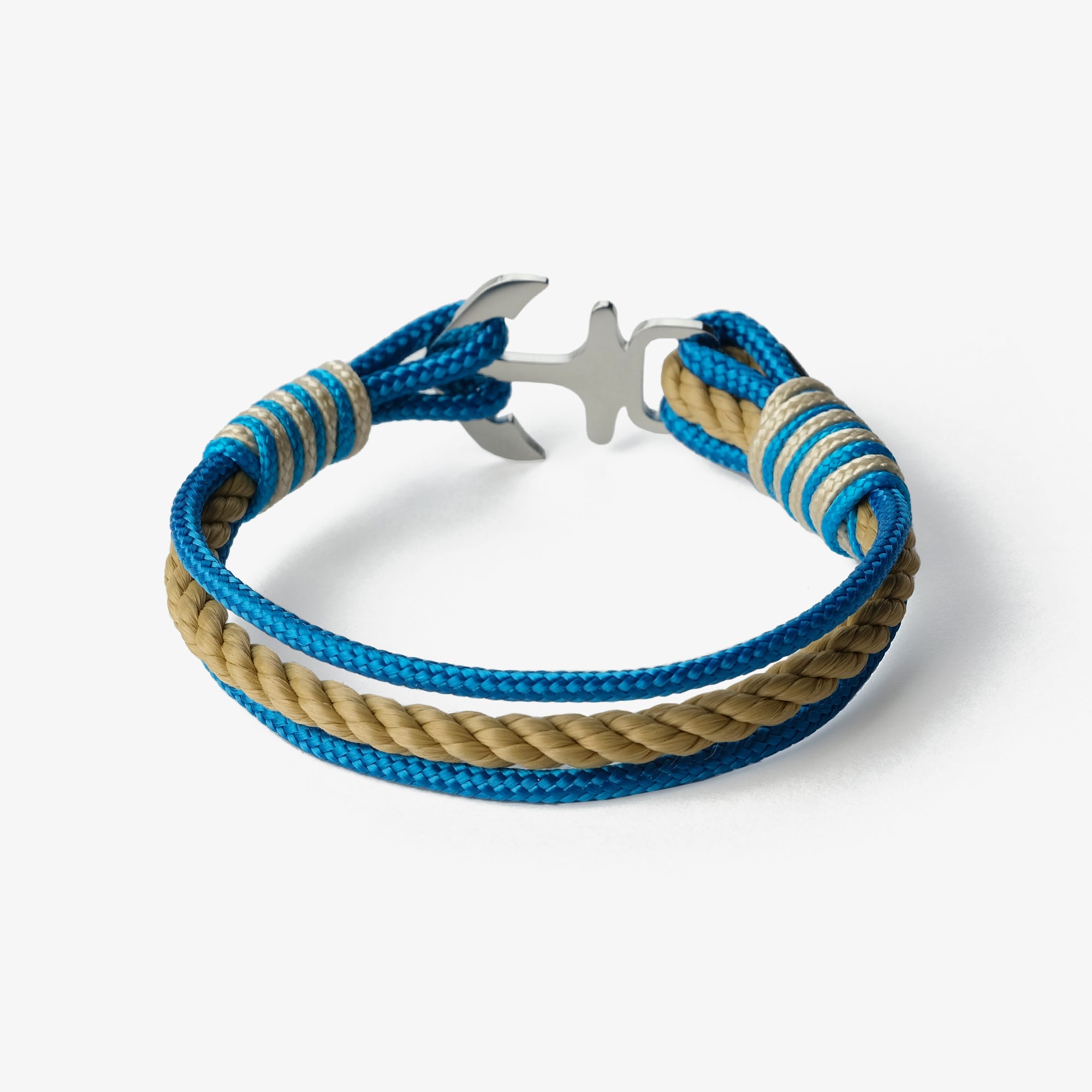 Old Skipper Ocean Breeze Anchor brățară bleumarin bej