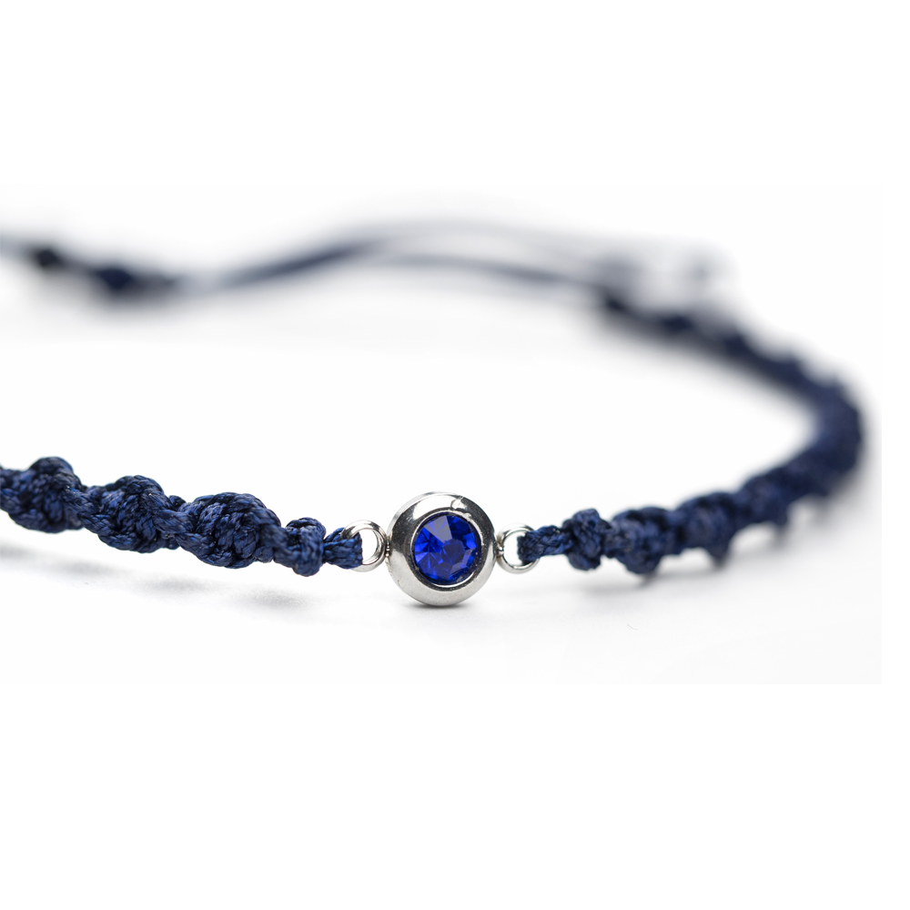 CrisFeather Neptune bratara cristal bleumarin waterproof