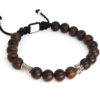 Dualstax Agarwood bratara lemn 8mm Om Mani