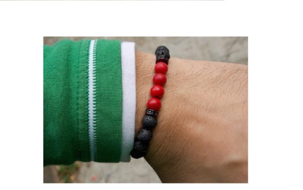 dualstax no.11 brățară unisex onix coroană