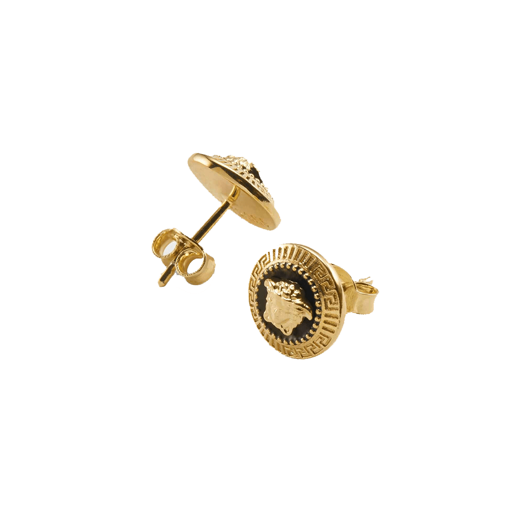 Rafini Imperial Medusa cercei placati aur 18K eleganti