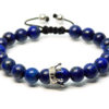 Dualstax no.9 bratara barbati lapis lazuli 8mm