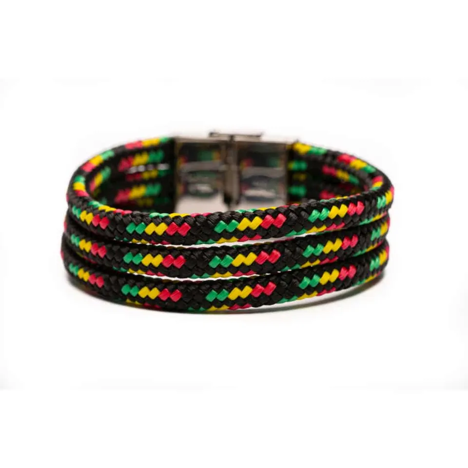 CrisFeather Marley brățară paracord rasta unisex