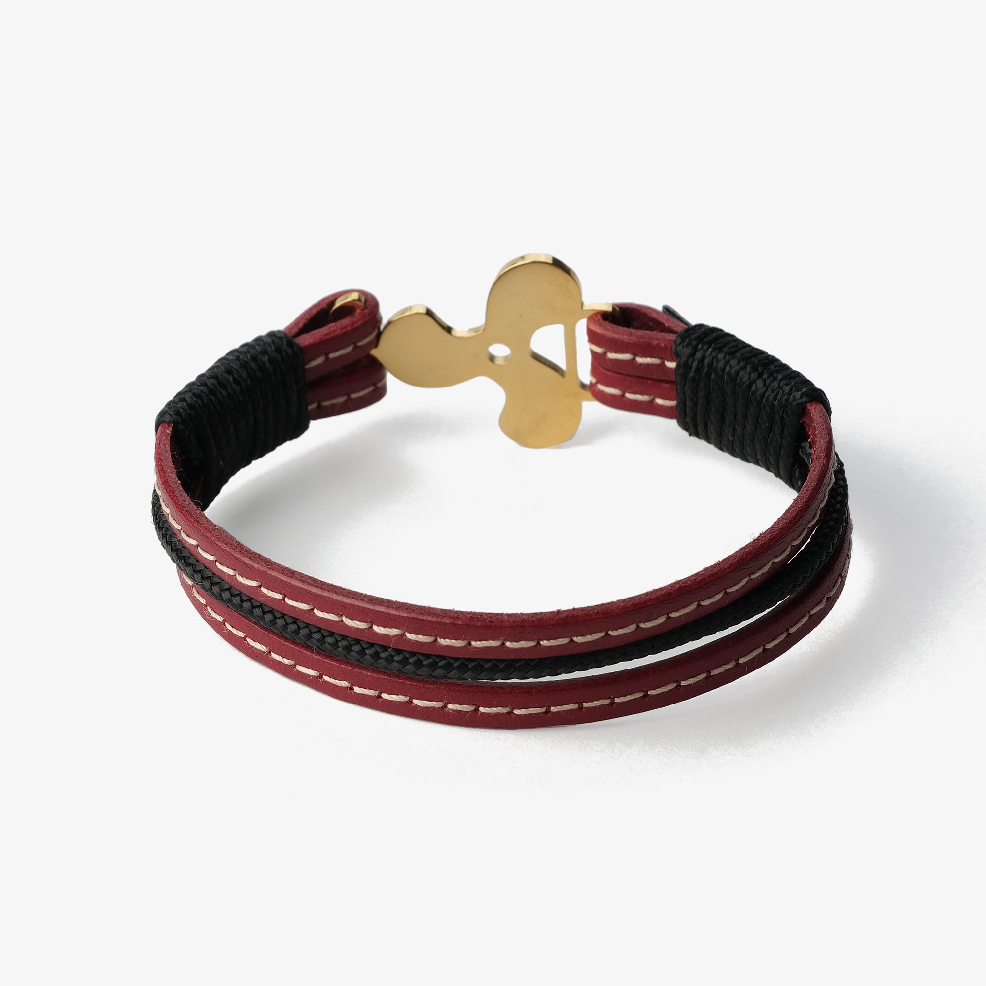 Old Skipper Crimson Vine brățară elice vișinie