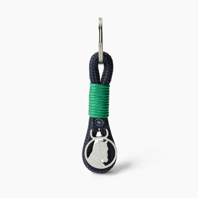 Old Skipper Green Knot breloc bleumarin-verde Horse