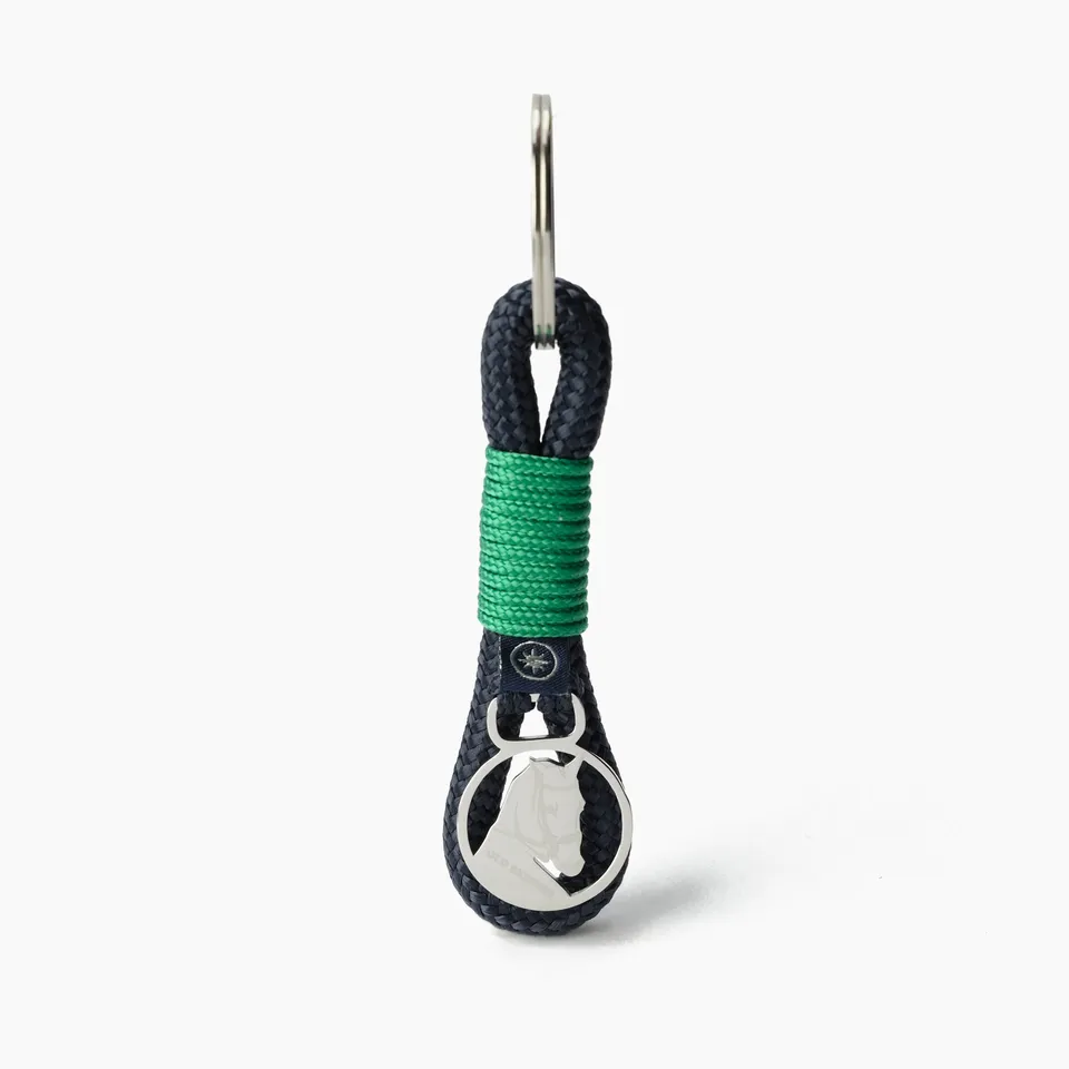 Old Skipper Green Knot breloc bleumarin-verde Horse