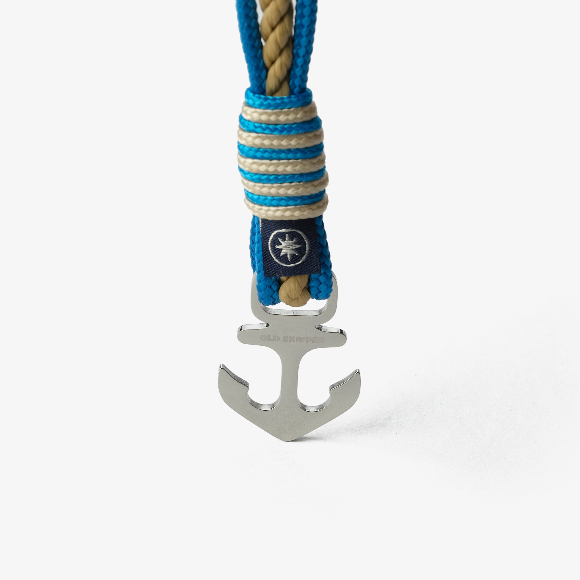Old Skipper Ocean Breeze Anchor brățară bleumarin bej