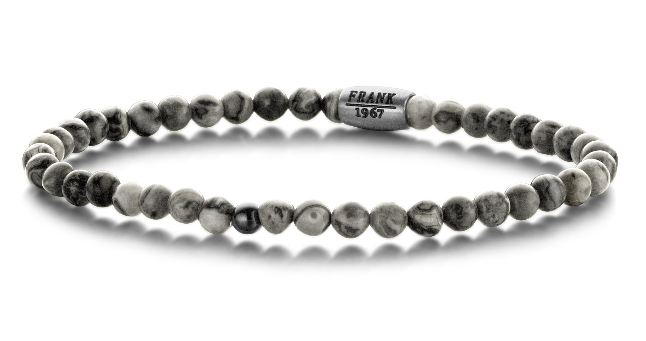 Frank 1967 Natural Stone Bead bratara ochi de tigru