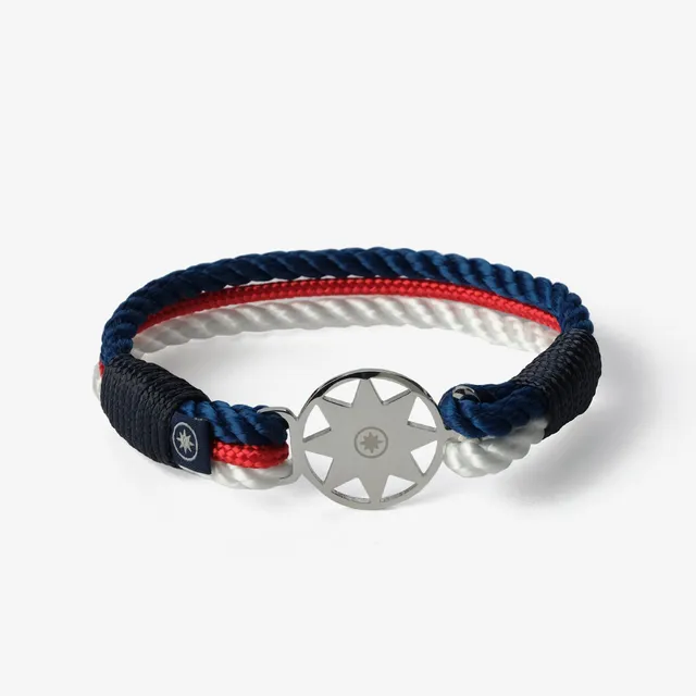 Old Skipper Oceanic Fusion brățară sfoară North Star tricolor