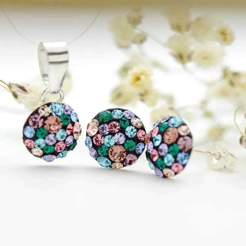 Margeluta.dincristal Mini Chaton Ball set argint 925 discret
