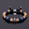 dualstax Picture Jasper brățară argint 925 reglabilă