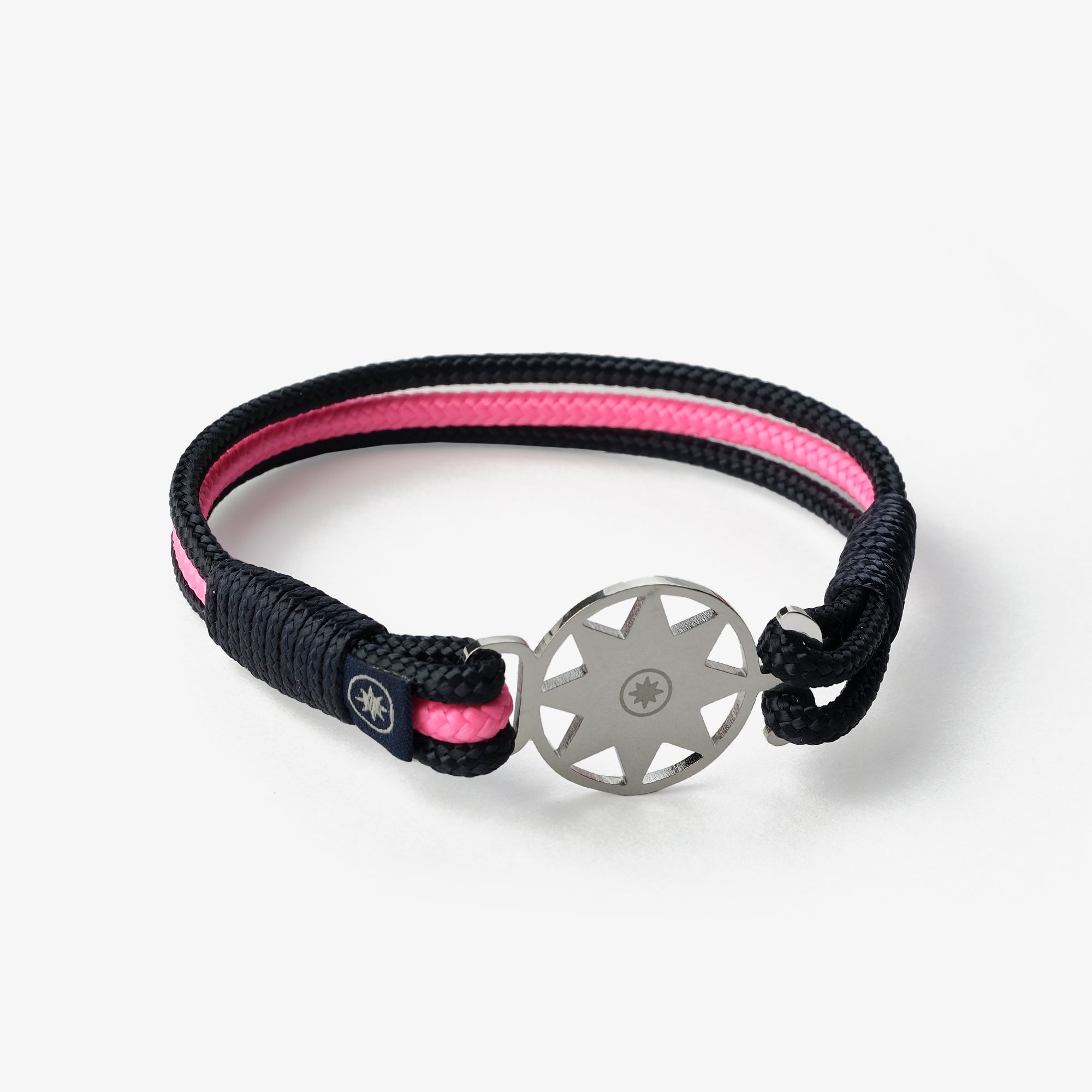 Bratara Old Skipper Ocean Sunset Wheel roz-bleumarin