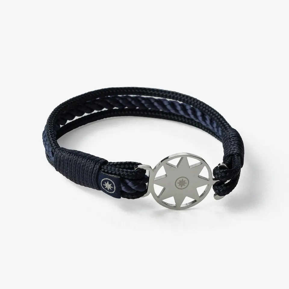 Old Skipper Midnight Explorer brățară albastru navy