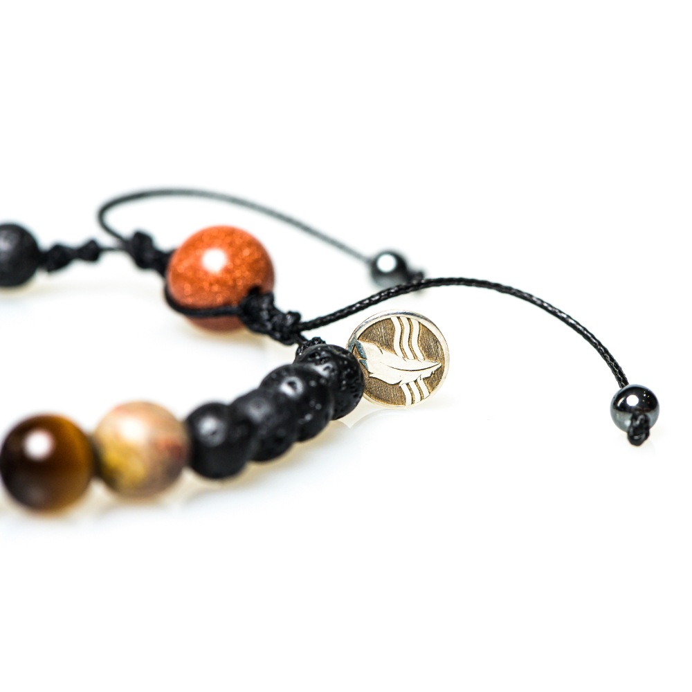 CrisFeather Solar System bratara chakra cristale