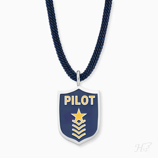 Engelsrufer Herzengel Pilot colier copii multicolor