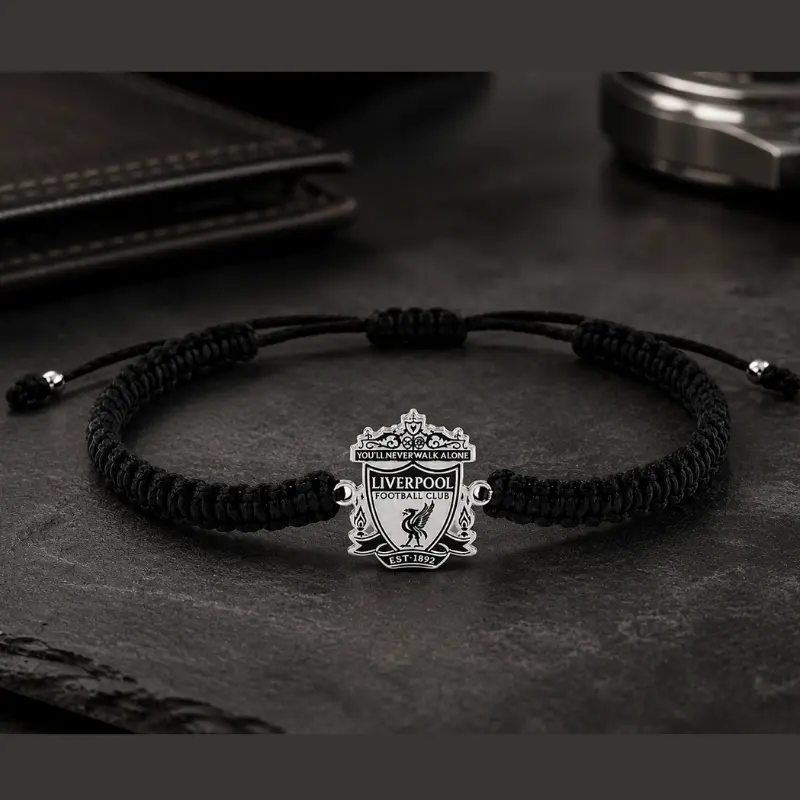 Mărgeluța din Cristal Liverpool brățară reglabilă argint