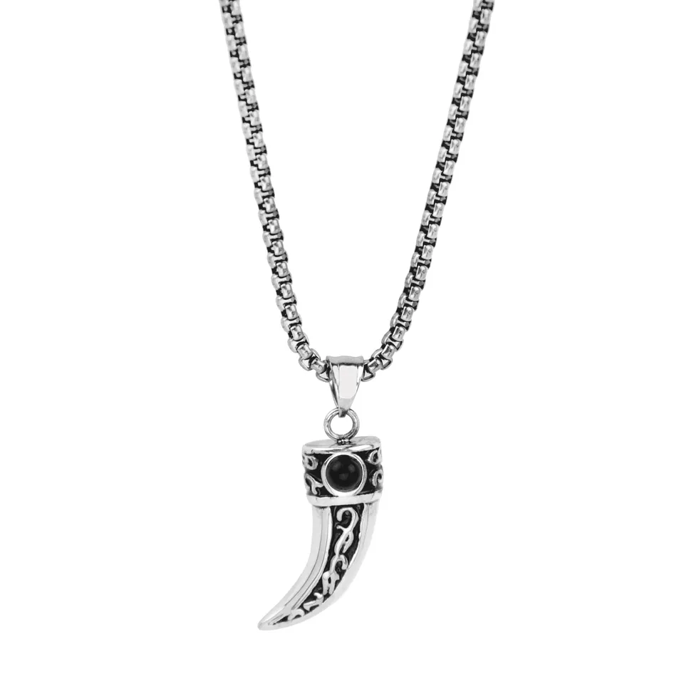 Frank 1967 Tooth Pendant colier barbati pandantiv dinte