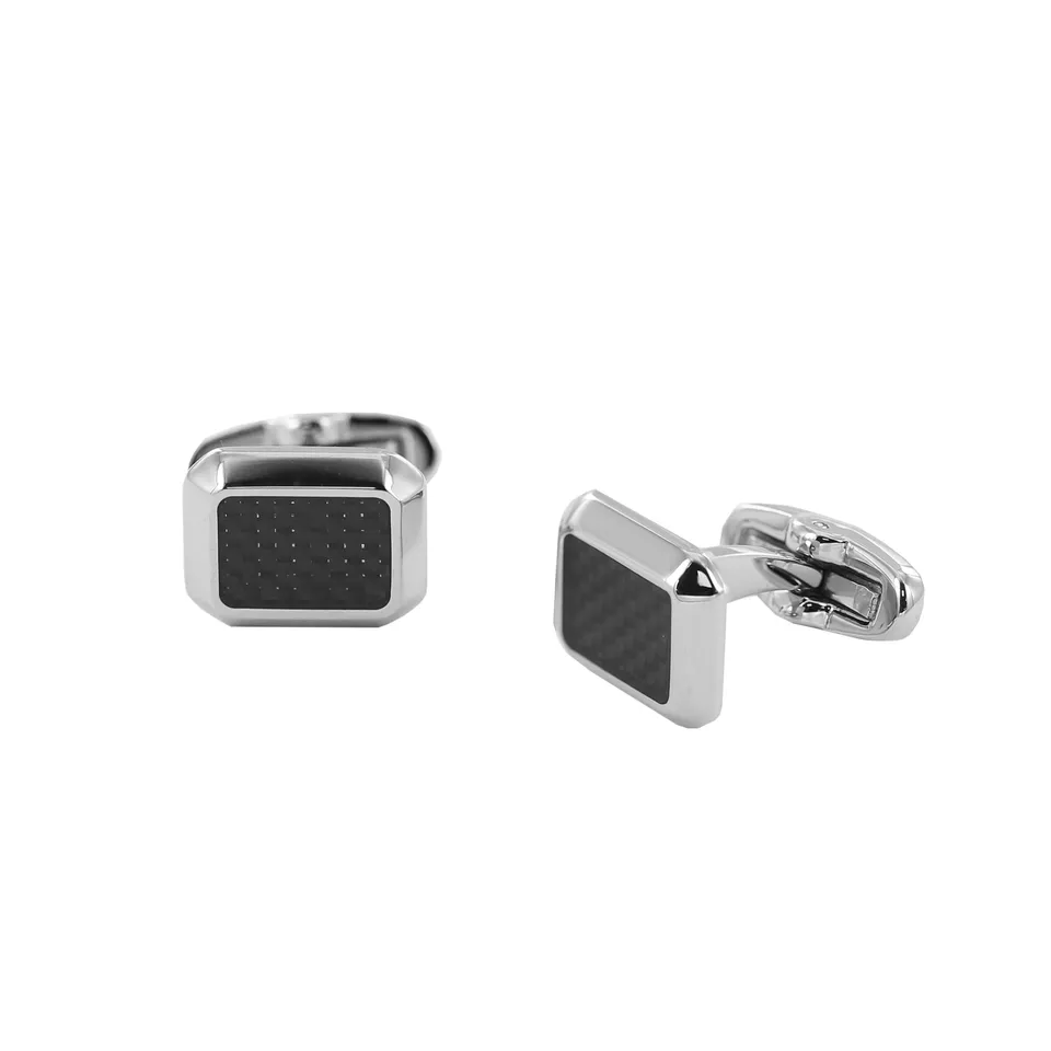 Frank 1967 Rectangle Carbon Fiber butoni camasa carbon