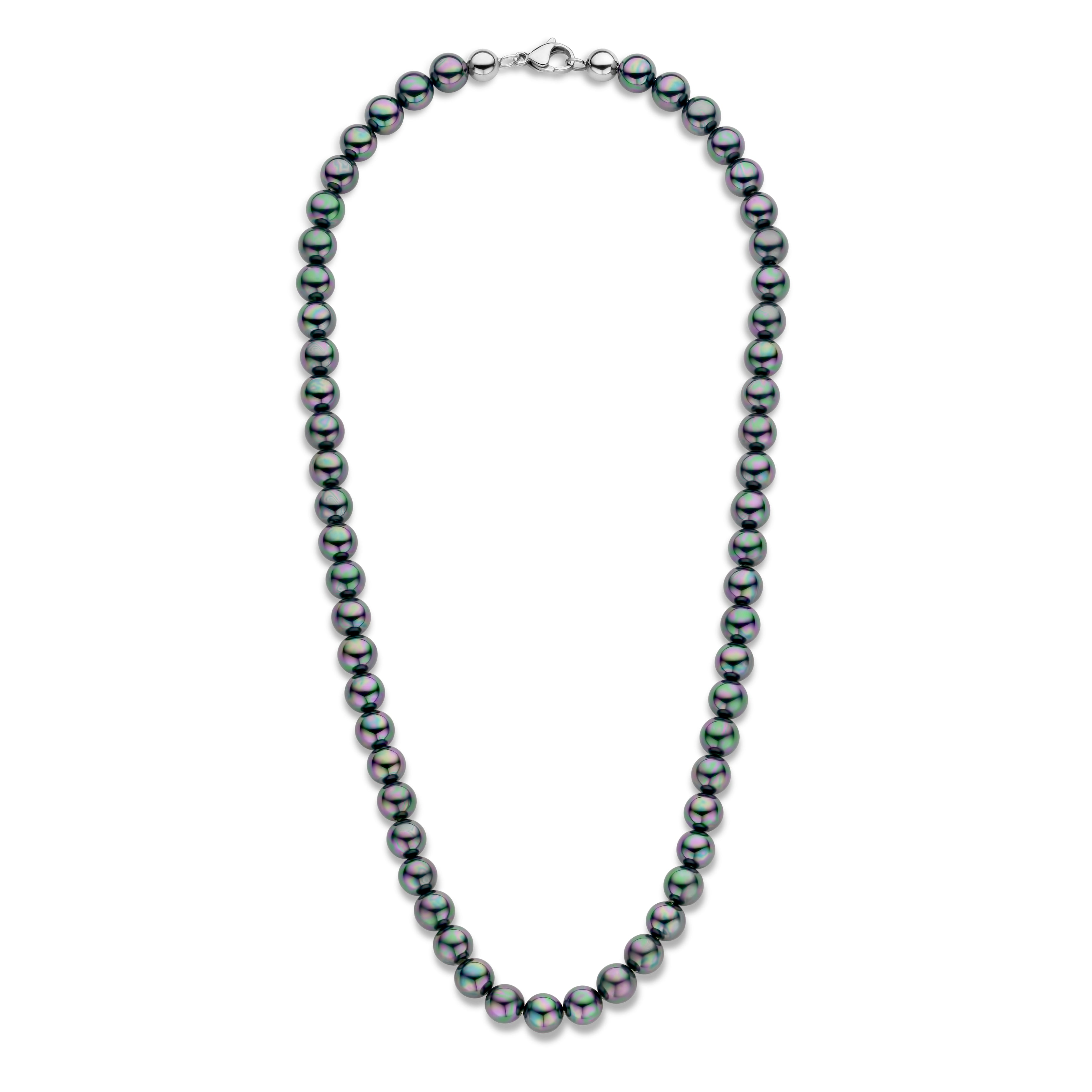 Frank 1967 colier perle negre naturale 8 mm