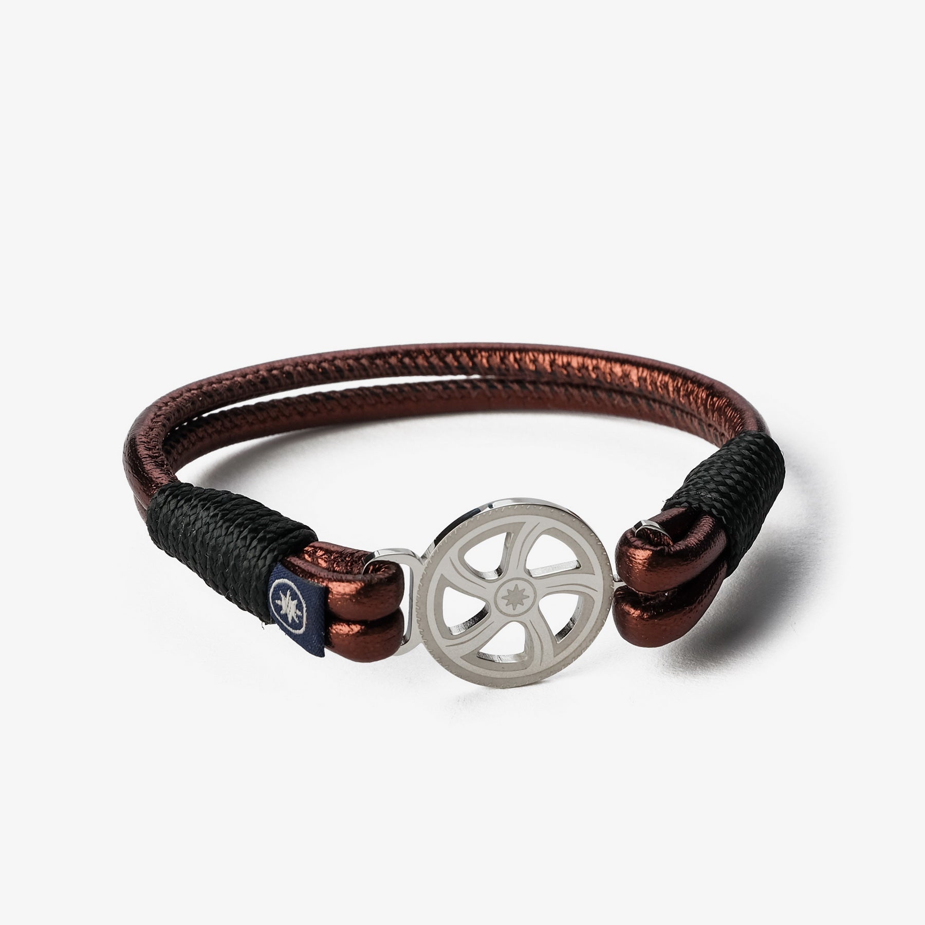 Old Skipper NPMLB-909F brățară piele elice bronz
