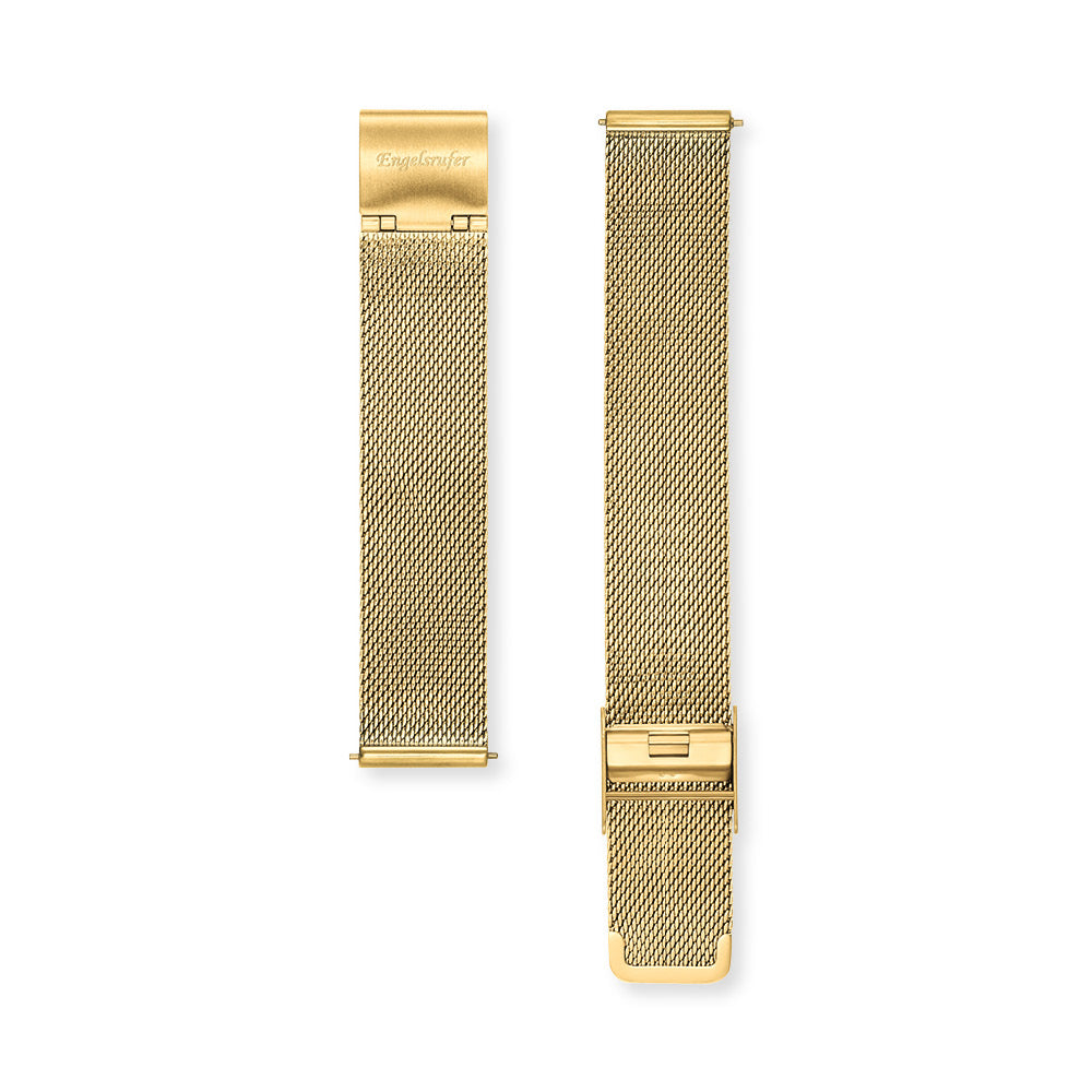 Engelsrufer Mesh curea ceas otel 14 mm roz-auriu reglabila