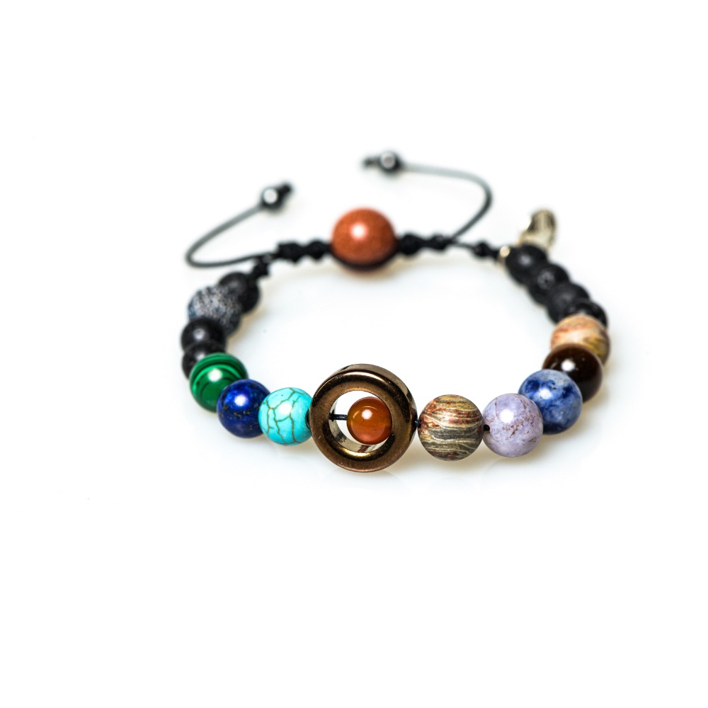 CrisFeather Solar System bratara chakra cristale