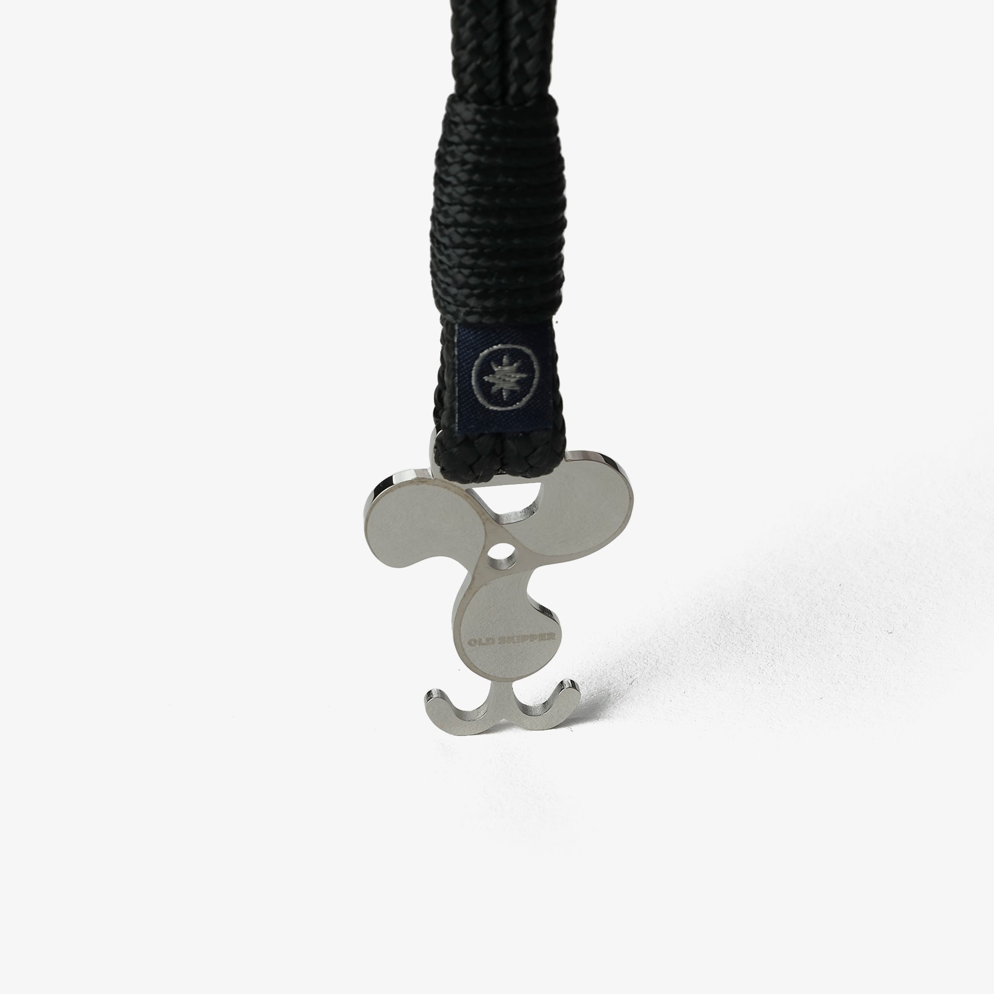 Old Skipper Midnight Marine bratara elice negru-rosu