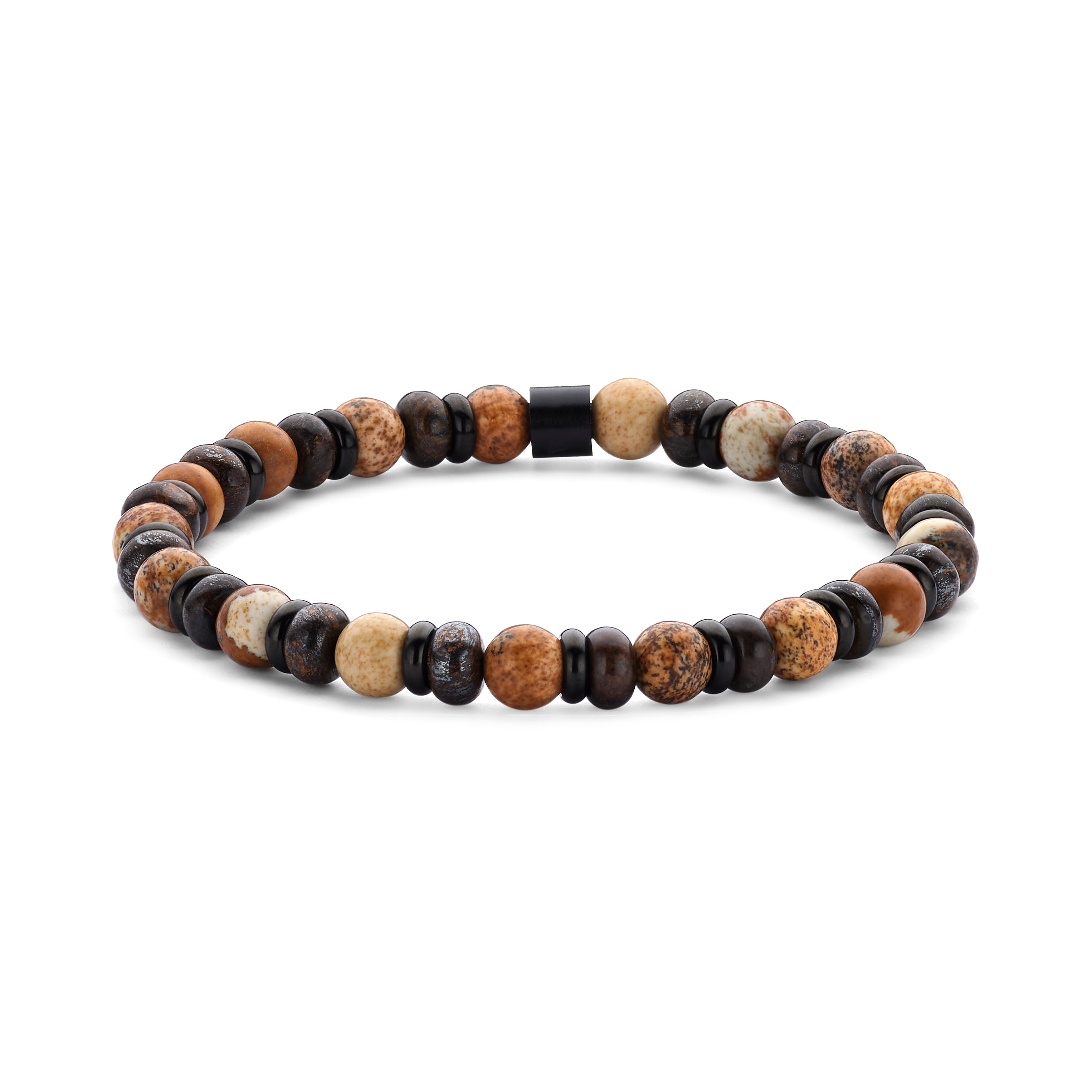 Frank 1967 Natural Stone Bead bratara piatra naturala