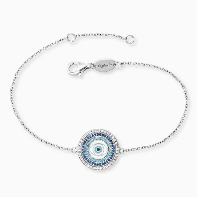 Engelsrufer bratara ochi nazar multicolor zirconia argint
