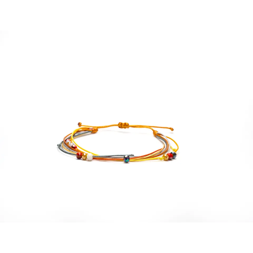 CrisFeather Orange Mix bratara waterproof portocalie