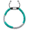 Dualstax Turqoise bratara turcoaz 7mm cadou