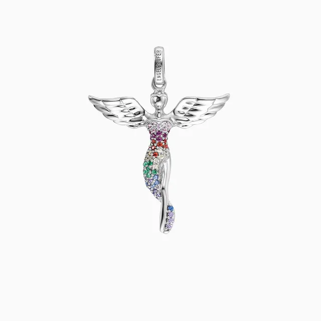 Pandantiv Engelsrufer Schutzengel zirconia multicolor argint 925