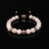 Dualstax Silver Howlite bratara howlit argint 925 reglabila