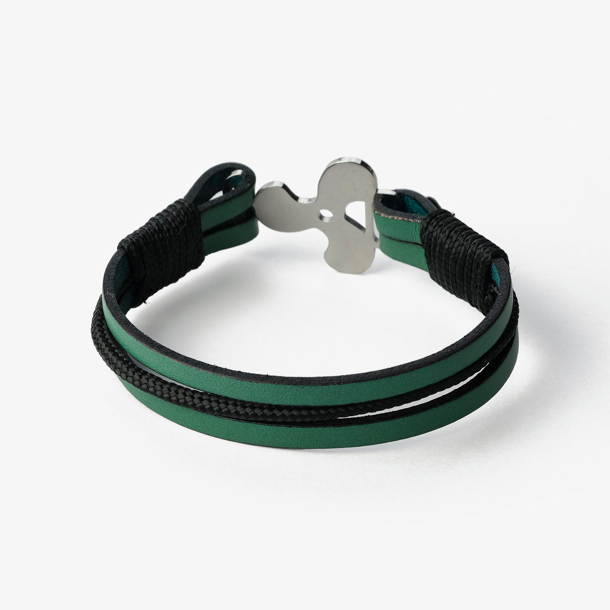 Old Skipper Emerald Seascape bratara turcoaz ancora