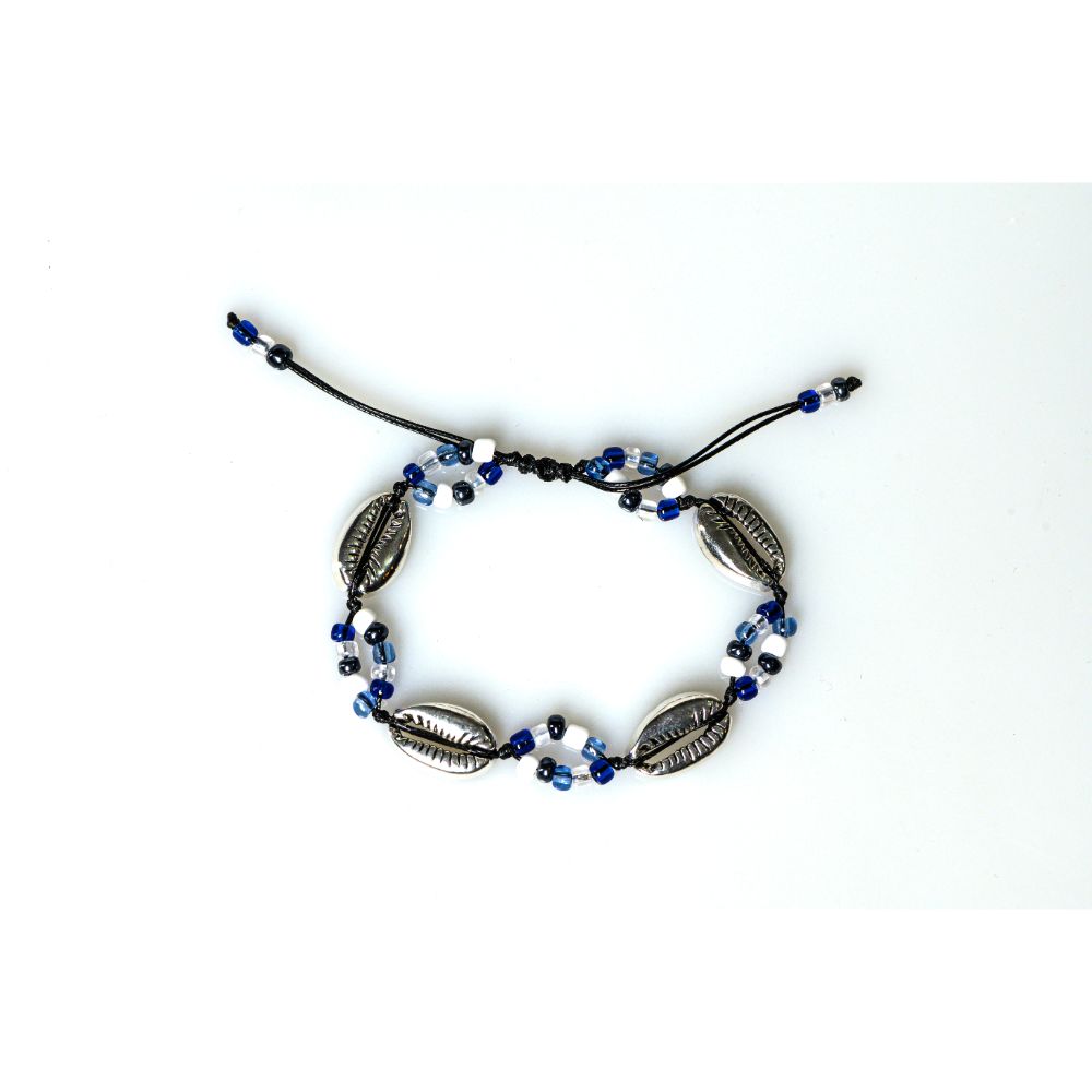 CrisFeather Domy bratara glezna multicolor albastru