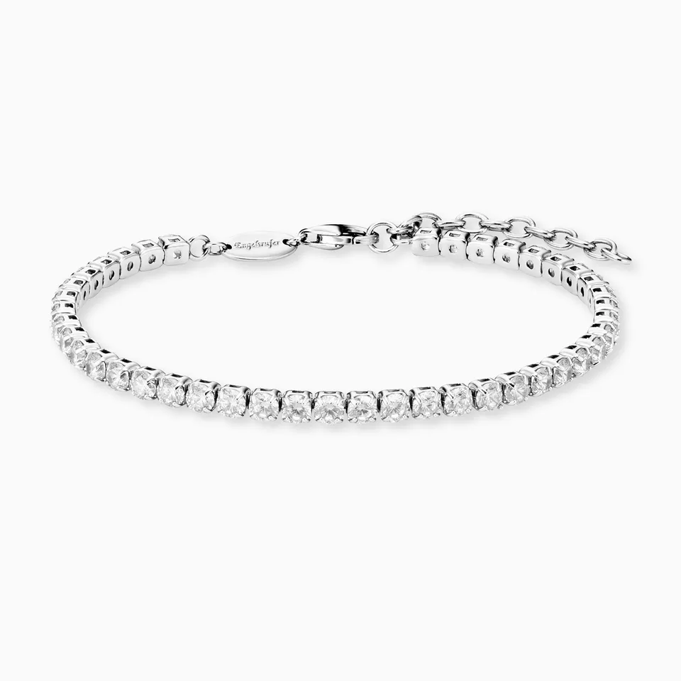 Engelsrufer Shiny Tennis brățară argint cu zirconia