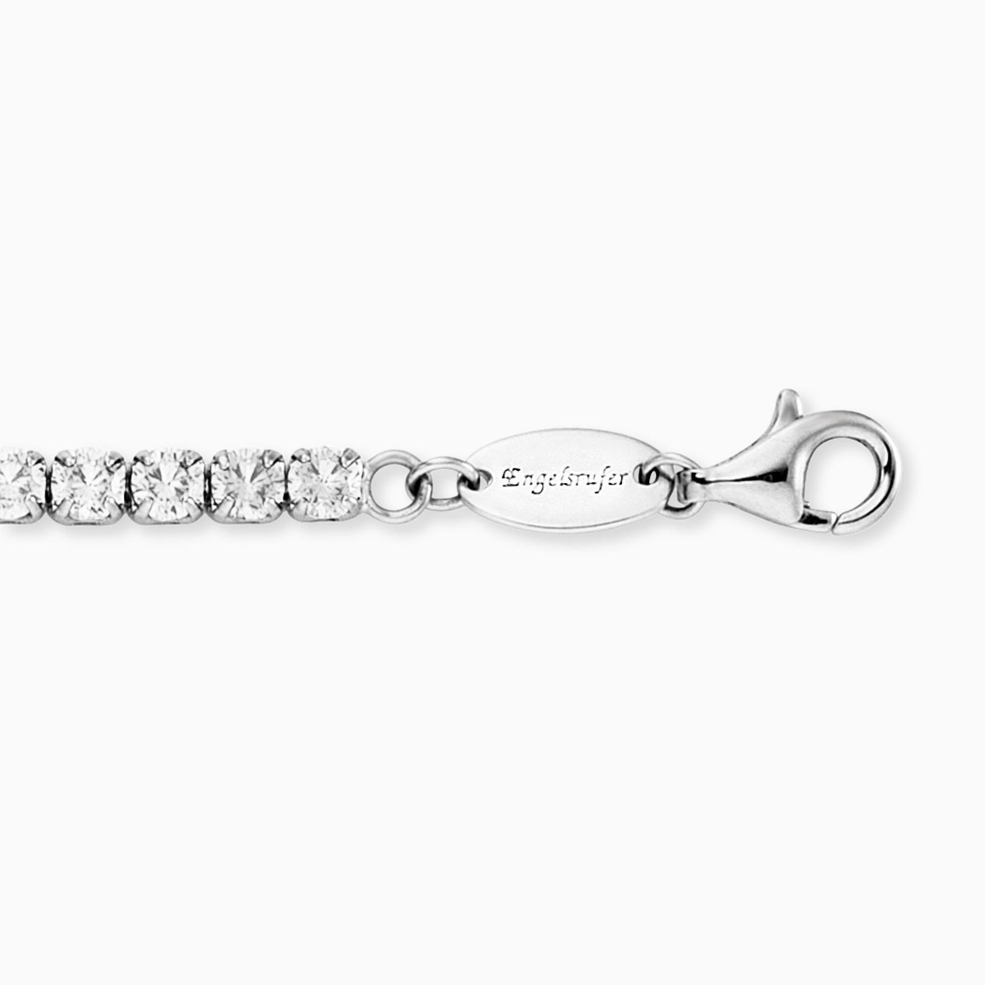 Engelsrufer Shiny Tennis brățară argint cu zirconia