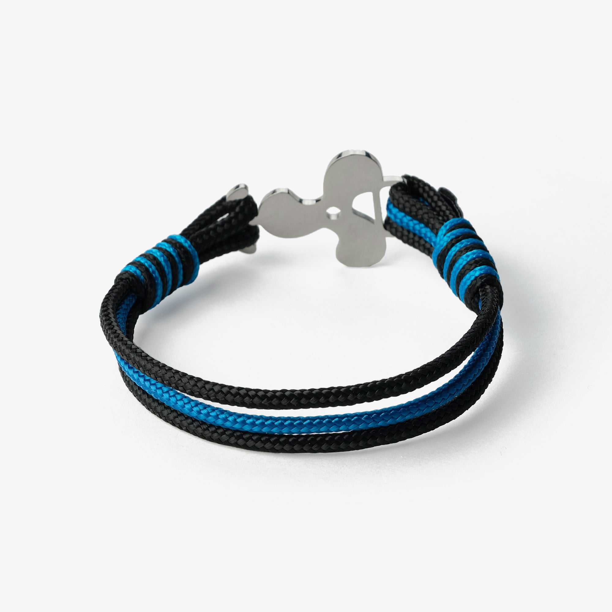 Old Skipper Azure Marine brățară Elice negru-albastru