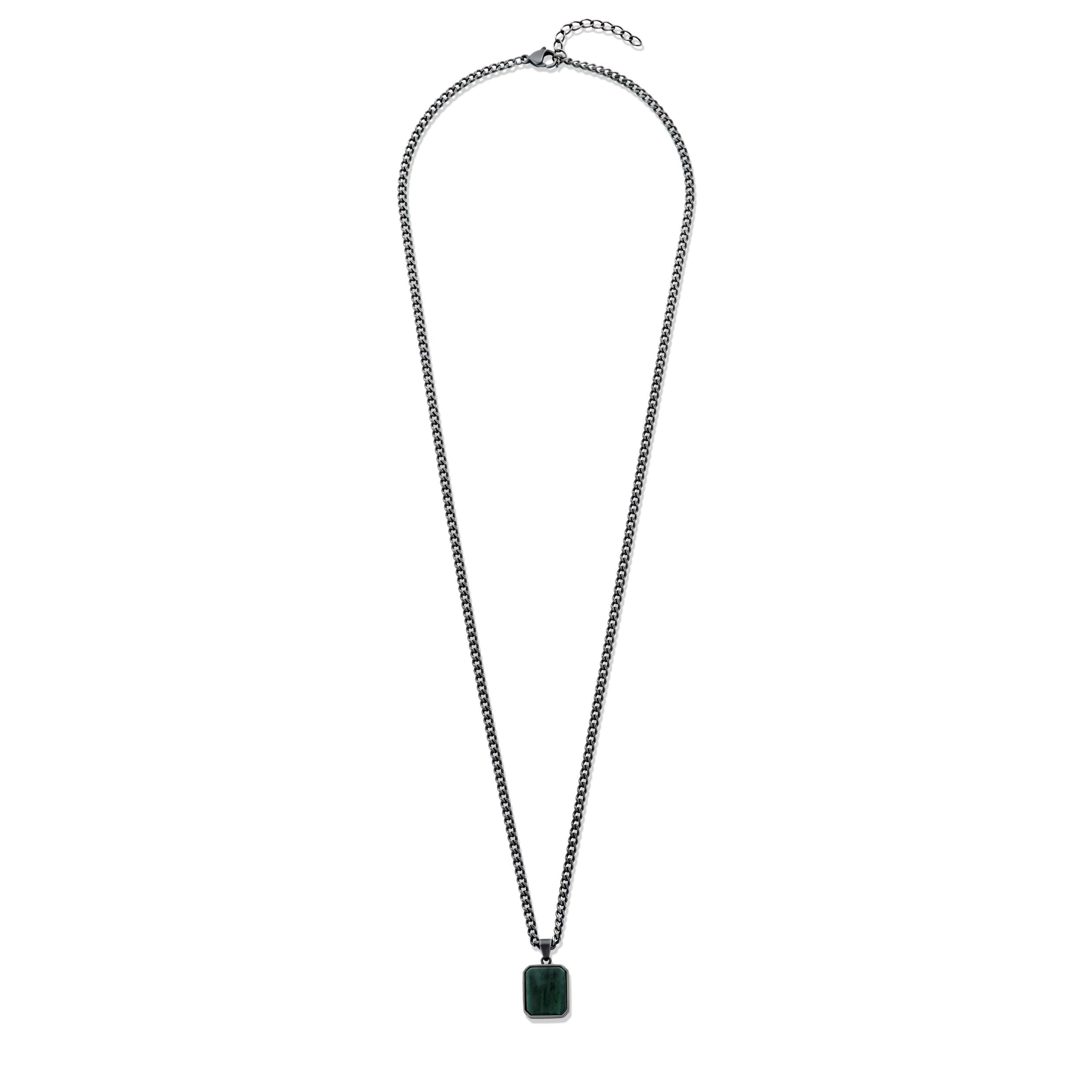 Frank 1967 Natural Stone Pendant colier piatra naturala
