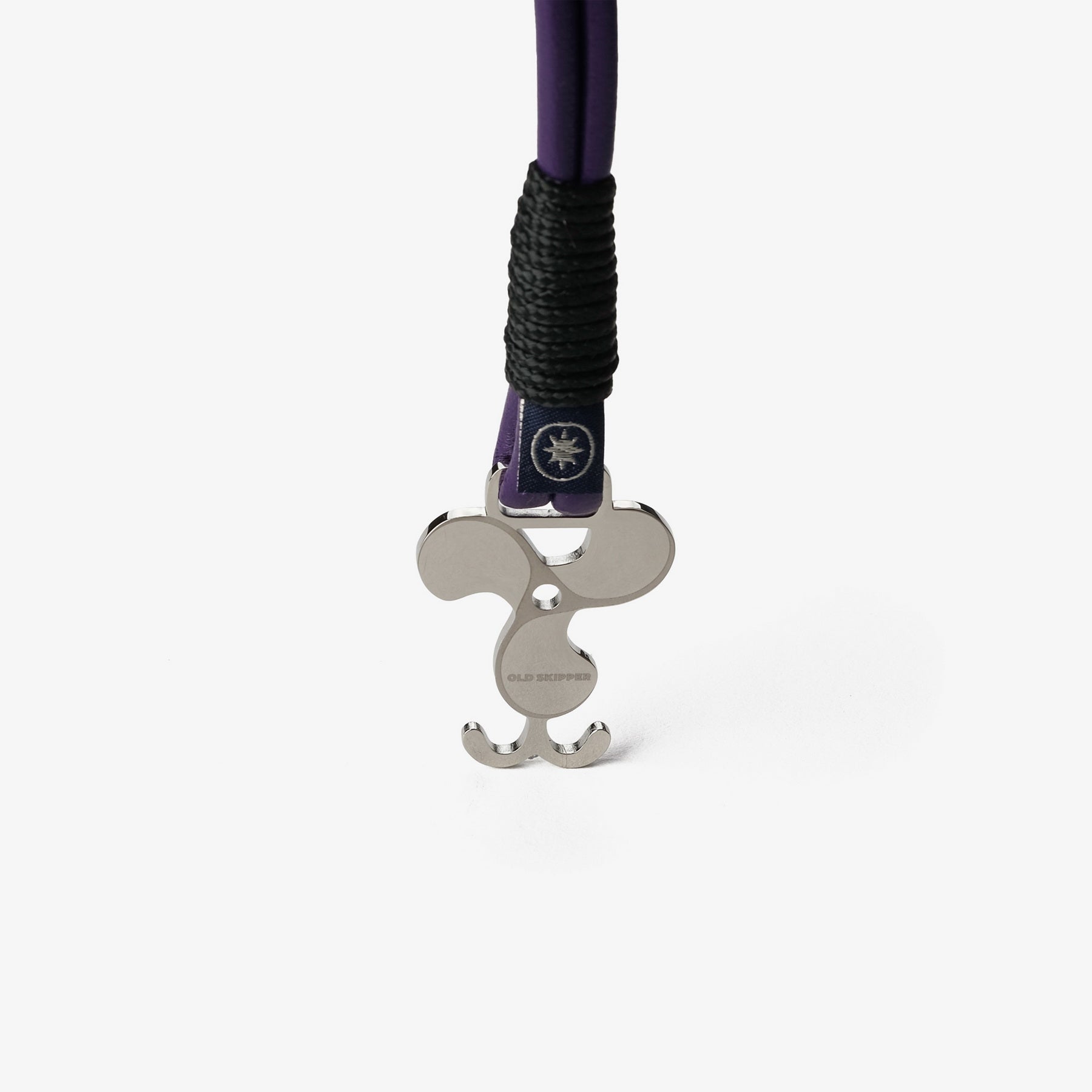 Old Skipper Royal Amethyst brățară piele Propeller mov