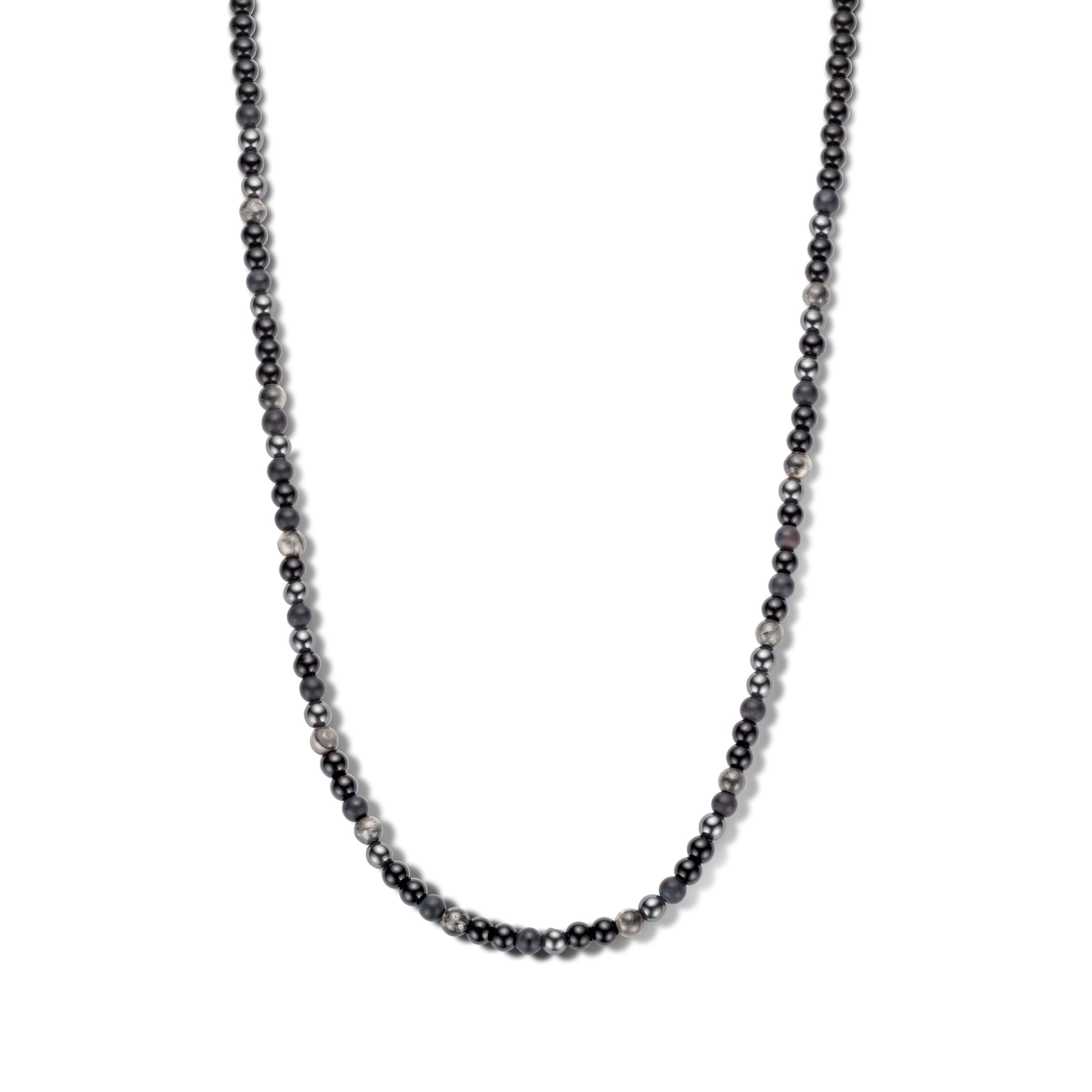 Frank 1967 Natural Stone colier pietre maro natural