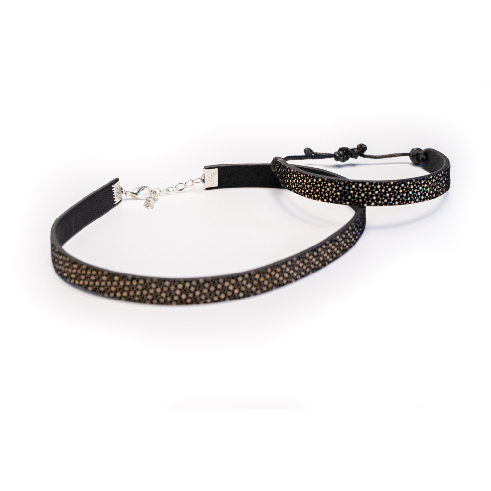 CrisFeather Disco Combo set choker + brățară